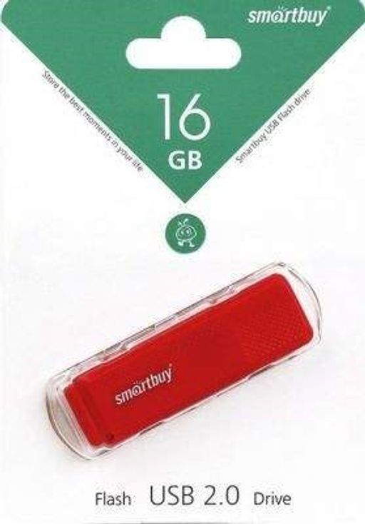 Флеш-накопитель 16Гб "Smartbuy Dock" Red (SB16GBDK-R)
