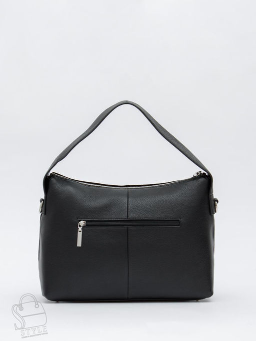 Сумка женская кожаная 1078M black Polina&Eiterou
