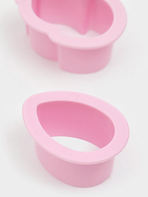 Формы для печенья Доляна «Пасхальный», набор 6 шт., 8×7×2 см, пластик, розовые