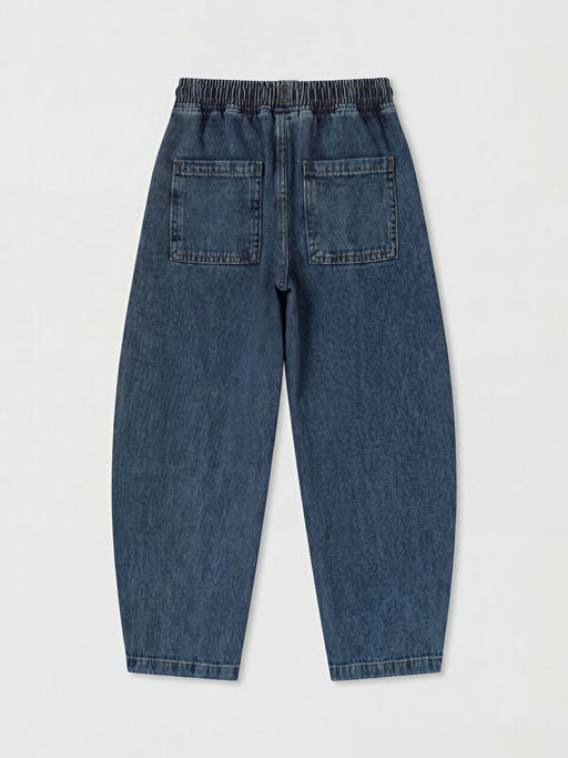 Baggy Fit Erkek ?ocuk Jean Pantolon