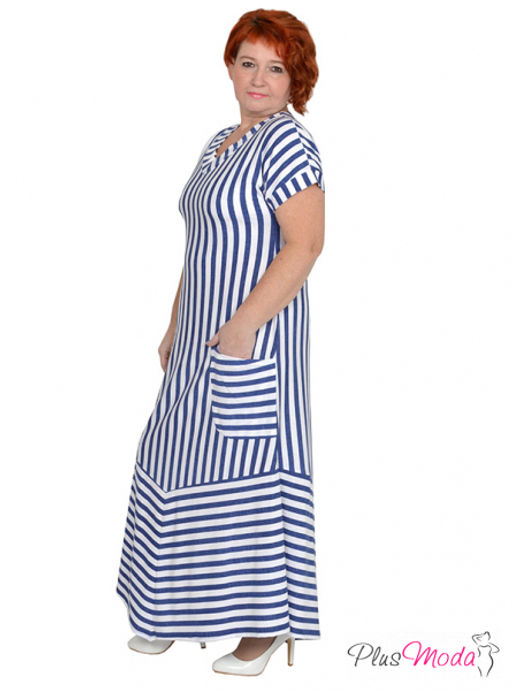 Платье Модель №1152 размеры 44-84 - Plusmoda фото 5