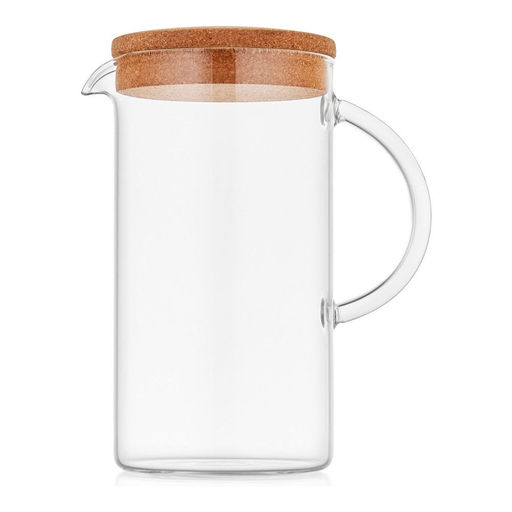 Кувшин для воды с ручкой Walmer Kronos, 1 л, цвет пробковый  фото 2