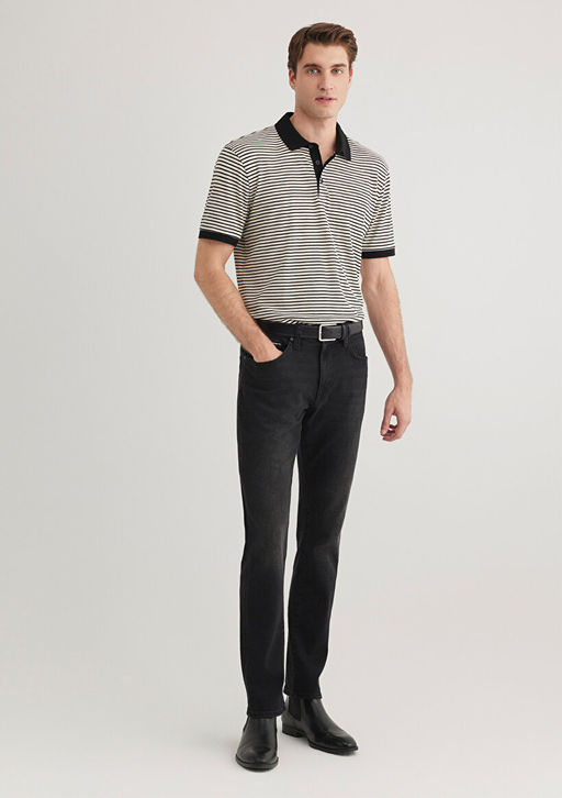 Marcus Mavi Black Antrasit Jean Pantolon  фото 2