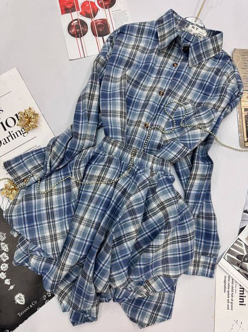 Костюм (рубашка+юбка) - Ksa фото 10