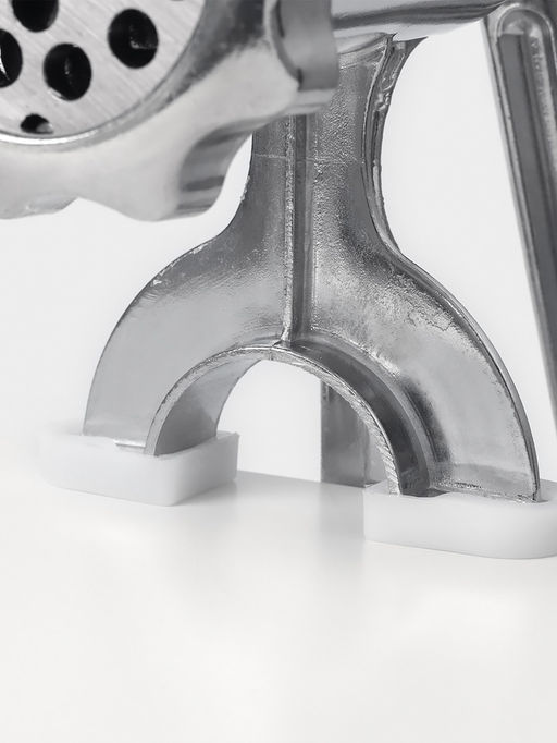 Мясорубка ручная «Советская», алюминий, 22.5×13.5 см, серебристая