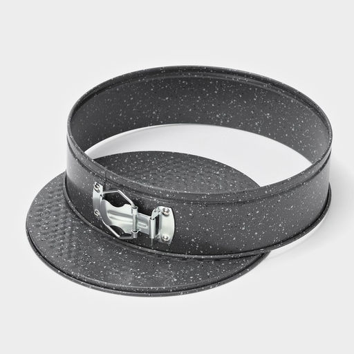 Форма Доляна для выпечки Элин Мрамор, 24?6.5 см, разъёмная, антипригарное покрытие, серая  фото 7