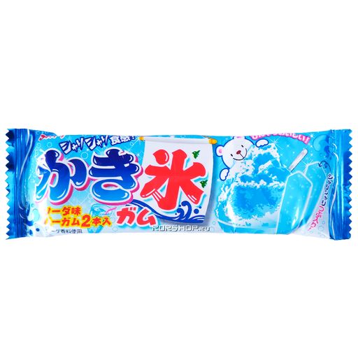 Жевательная резинка с ментолом и содовой Ледяной лимонад Marukawa, Япония, 11,8 г