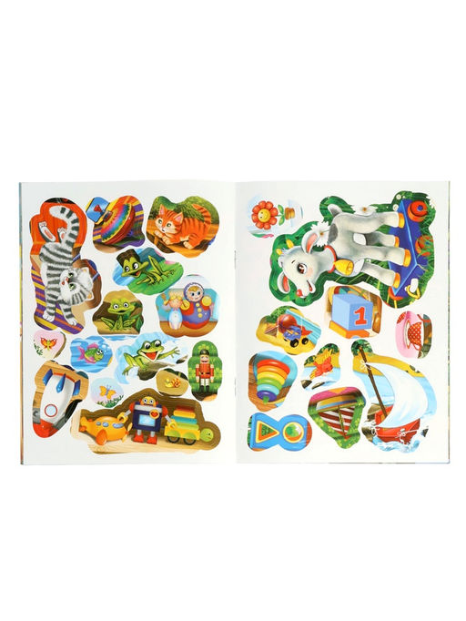 Книга с наклейками «А. Л. Барто. Я люблю свою лошадку...», 16 стр.