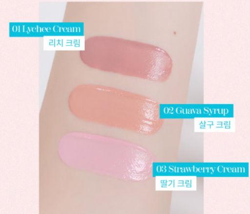 Кремовые румяна APIEU Juicy Pang Bare Cream Blusher Mini 01 Lychee, 2,3g