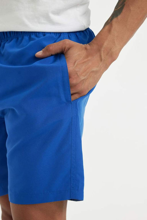 Шорты для плавания выше колена стандартного кроя на сетчатой подкладке - Defacto фото 6