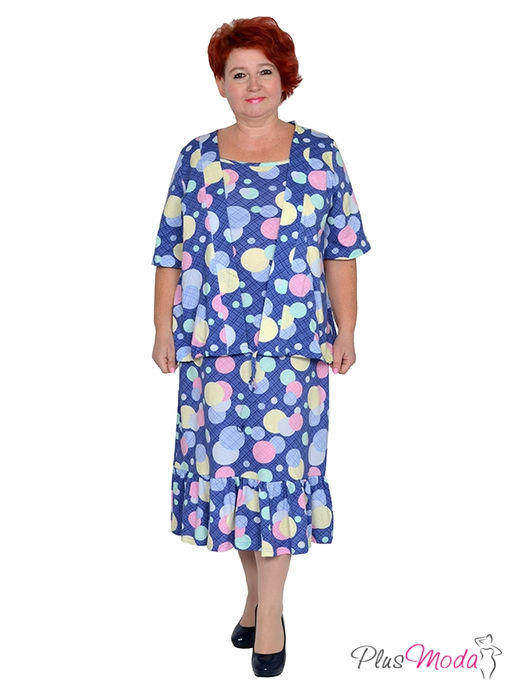 Кардиган-накидка Модель №1519 размеры 44-84 - Plusmoda фото 7