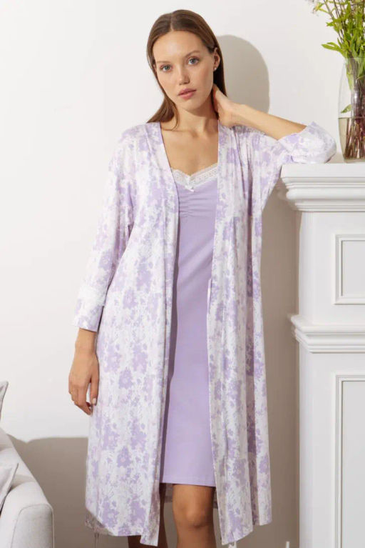 ALMANDO MELADO пеньюар женский Lavender Цвет:сиреневый