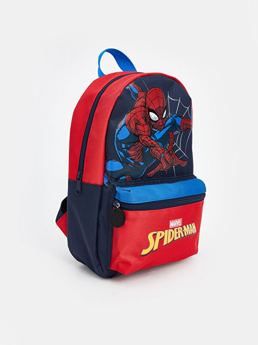 Spider-Man Bask?l? Erkek ?ocuk Okul ?antas?
