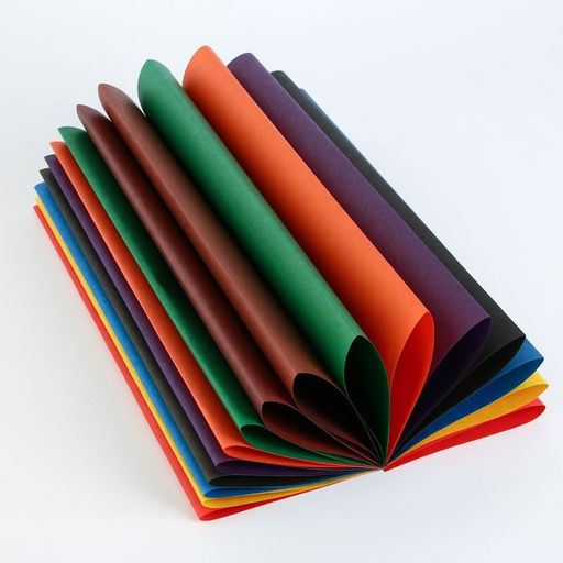 Цена за 2 шт. Набор, цветной картон 10 л.,10 цв., цветная бумага 16 л., 8 цв., «Учись на 5+»