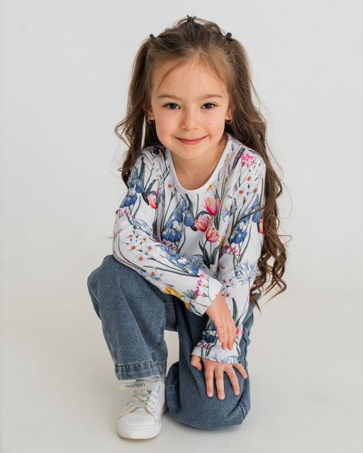 Дизайнерский детский лонгслив SAHAR art lab фото 5