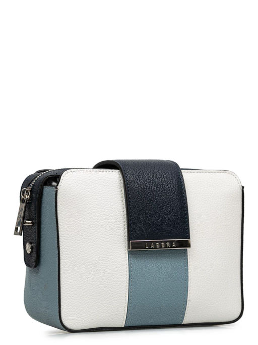 Сумка Labbra L-15329 white/skyblue/d.blue