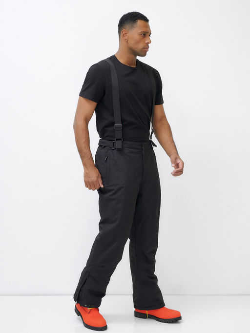 Горнолыжный костюм мужской зимний бежевого цвета 394B - Leifensh фото 26