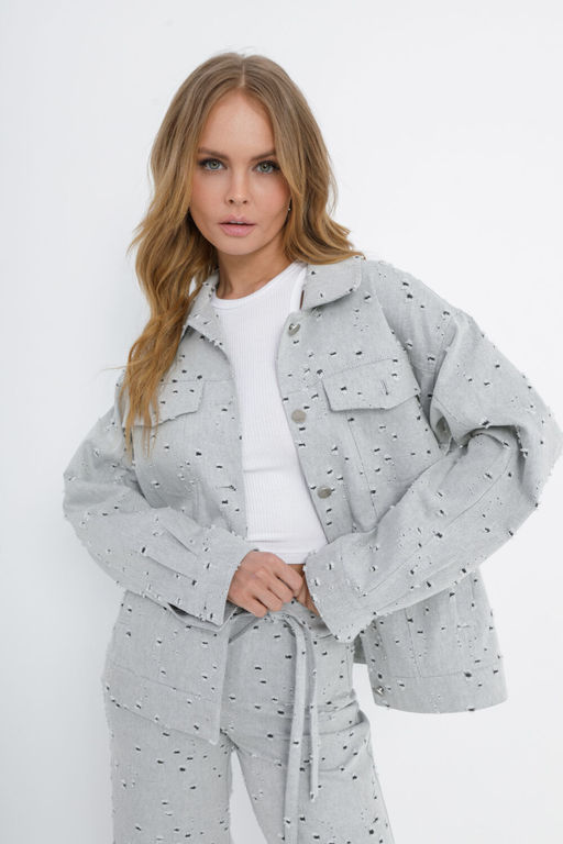 Жакет Pirs 5849 серый