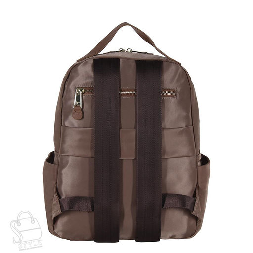 Рюкзак женский текстильный 23268 khaki Polina&Eiterou  фото 4