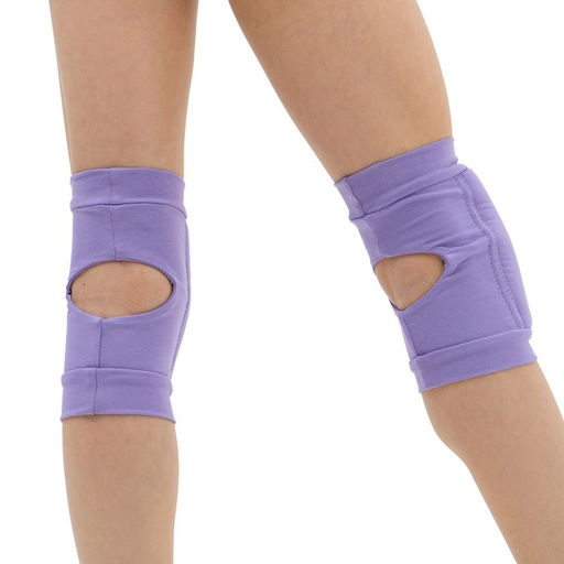 Наколенники для гимнастики и танцев Grace Dance, с уплотнителем, р. L, от 15 лет, цвет сиреневый  фото 4