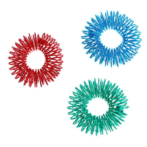 Цена за 12 шт. Развивающее кольцо, цвета МИКС