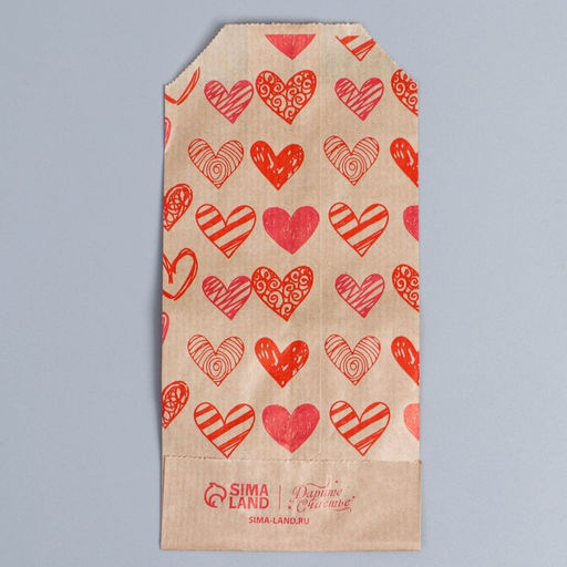 Цена за 50 шт. Конверт для сладостей For you, 8 х 16 см