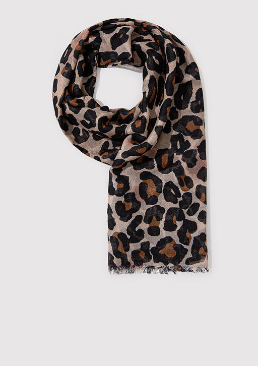 Leopar Desenli Sal - Mavi фото 2