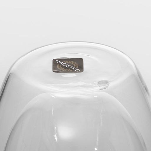 Стакан стеклянный с двойными стенками Magistro «Поль. Тигриный рёв», 350 мл, 8,5×11,5 см