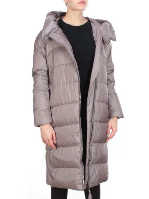 2118 LIGHT GRAY Пальто зимнее женское MELISACITI (200 гр. холлофайбера) - Fashion фото 8