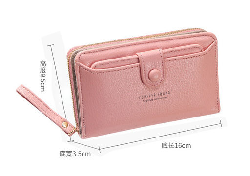 Кошелек W-LB051-Pink - Ferro фото 3