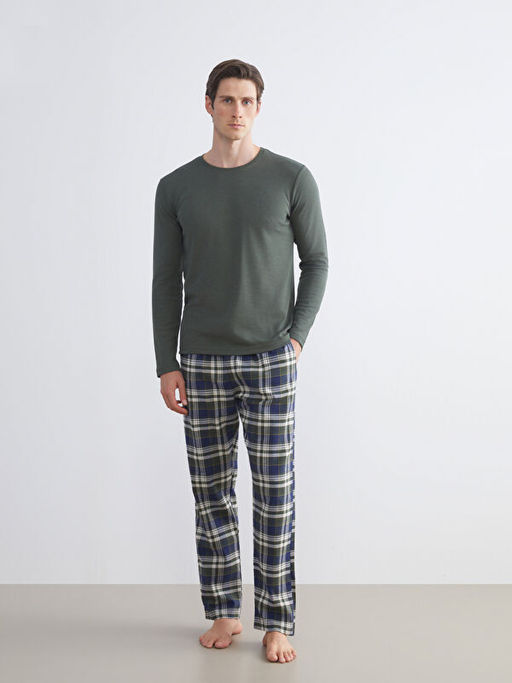 Ekose Erkek Pijama Alt?