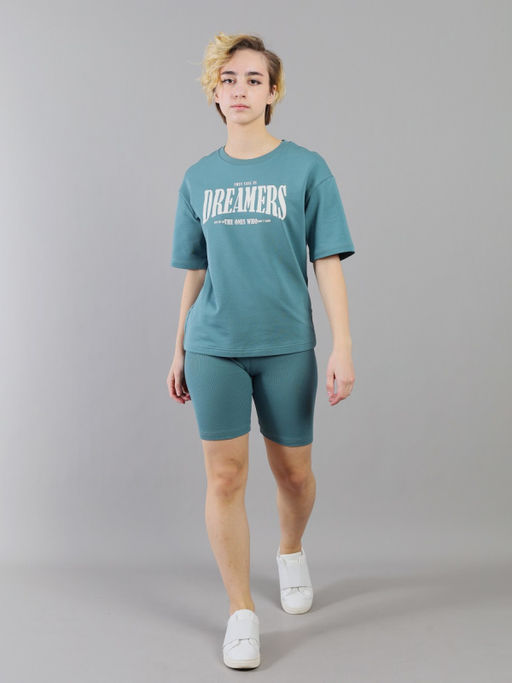 CRB wear / CSJG 70583-39K Шорты для девочки,морская волна/Ex.Cherubino  фото 3