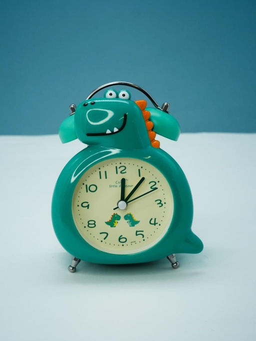 Часы-будильник Dino, dark green