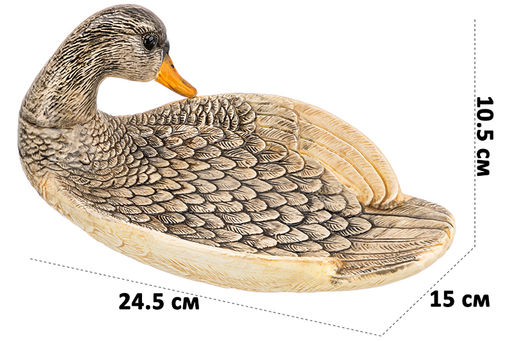 Блюдо сервировочное 24,5*15*10,5 см "Уточка"