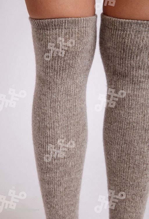 Гольфы из 100% монгольской шерсти (арт. 01133) - Тод оймс ххк фото 3