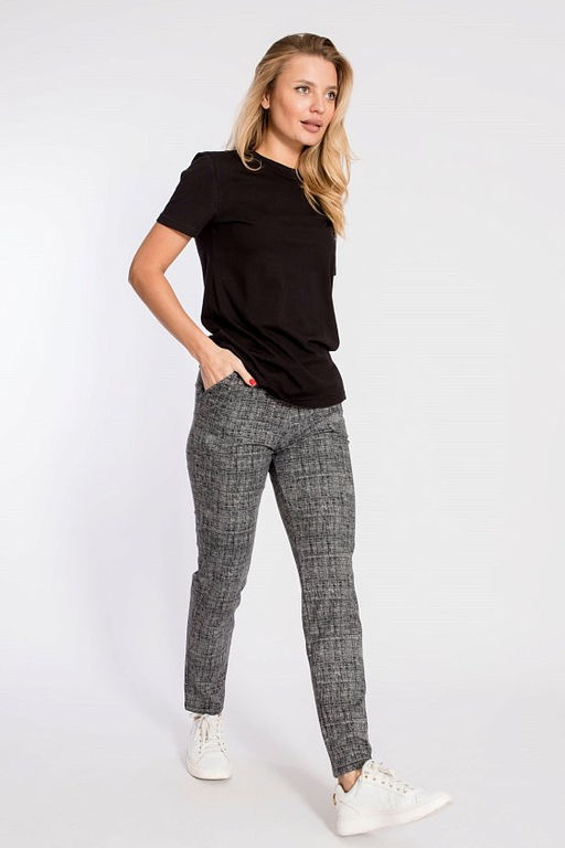 Футболка М32192б Черный - Елена фото 2