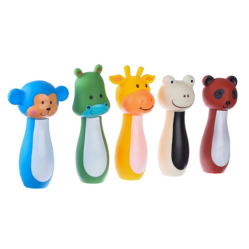 Резиновая игрушка для ванны Крошка Я «Пищалка», 12 см, МИКС