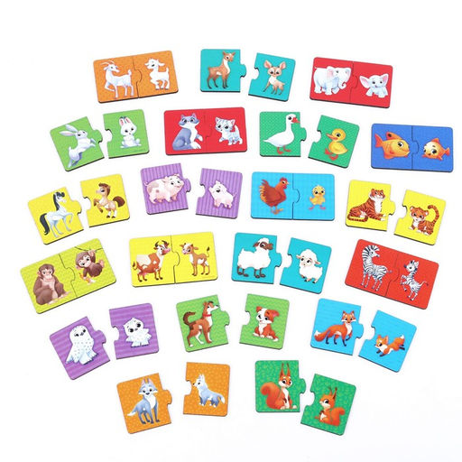 Пазл Мама и малыш - Лесная мастерская фото 3