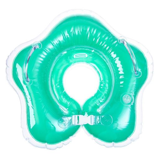 Круг детский на шею, для купания, Весёлая Африка, с погремушками, двухкамерный - Крошка я фото 3