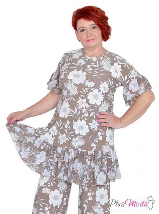 Туника Модель №1266 размеры 44-84 - Plusmoda фото 9