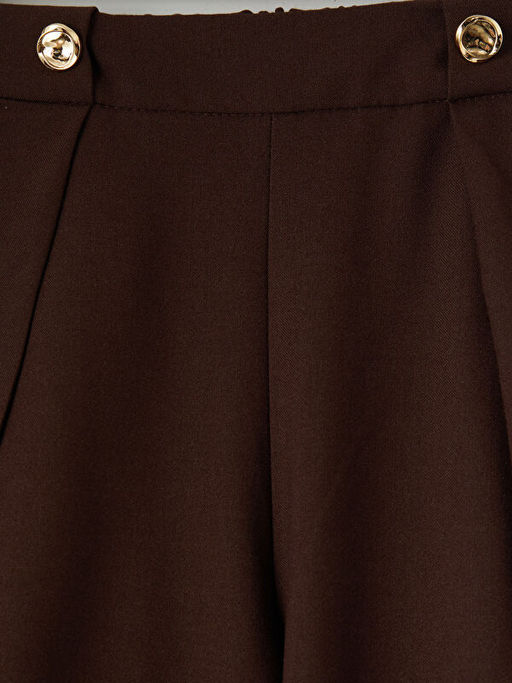 Loose Fit K?z ?ocuk Poplin Pantolon