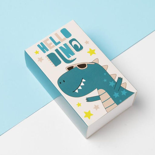 Носки детские «Крошка Я. Динозаврик», 4 пары, 8-10 см