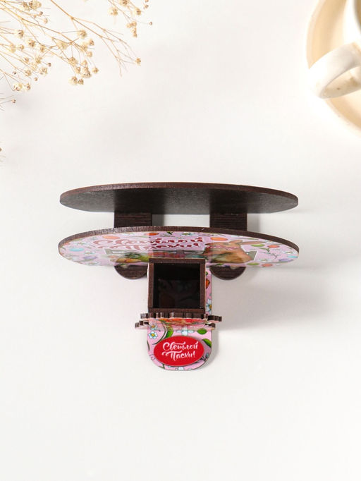 Набор пасхальный салфетница и подставка под зубочистки Заяц