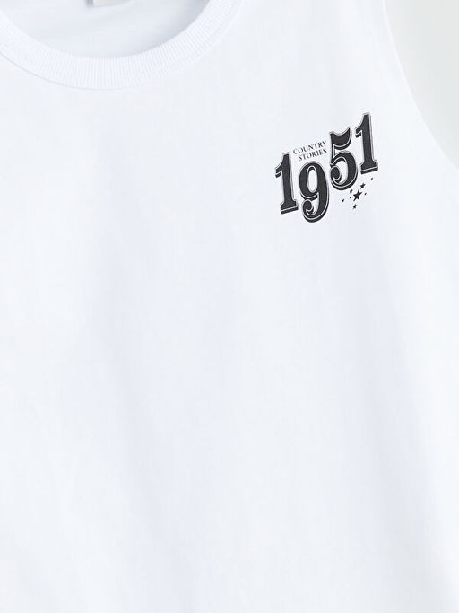 Bisiklet Yaka Erkek ?ocuk Atlet