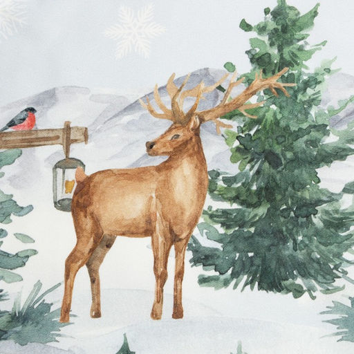 Фартук новогодний Этель Forest animals 60?70 см, 100% хл, саржа 190 г/м?