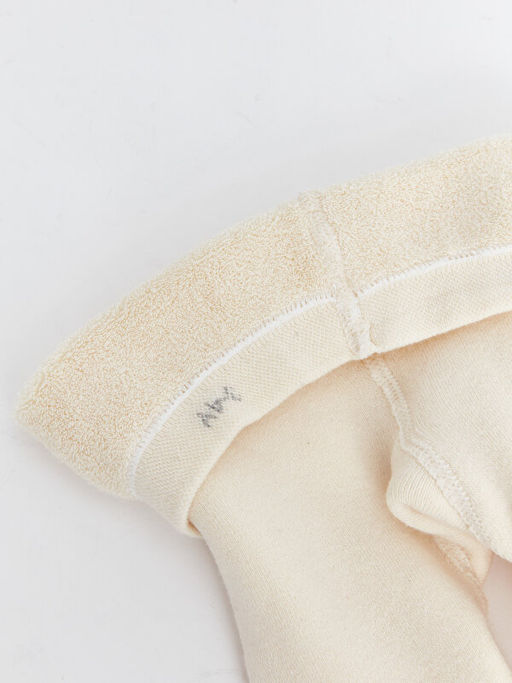 Bask?l? Erkek Bebek K?lotlu ?orap