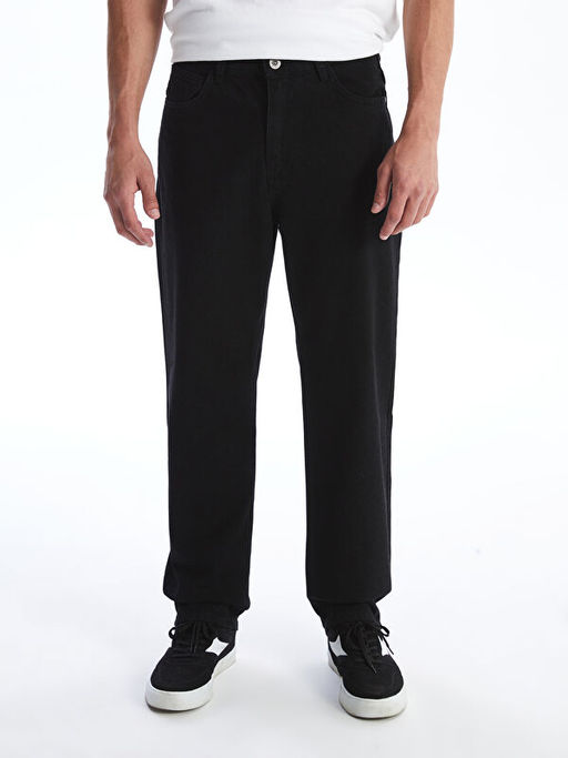 Baggy Fit Erkek Jean Pantolon