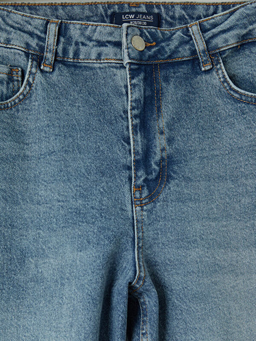 Mom Fit Kad?n Jean Pantolon