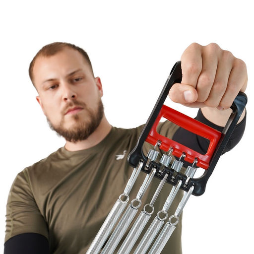 Эспандер грудной ONLYTOP, 25 кг, 5 пружин