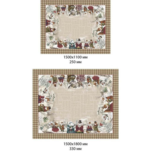 Скатерть новогодняя Этель Winter holidays150х220см +/-3см с ГМВО, хл100%  фото 9